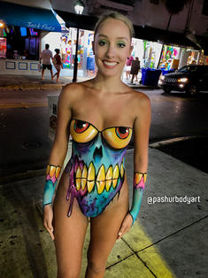 christian angelo jarabelo recommends body paint tits cindy kirch add body paint tits photo