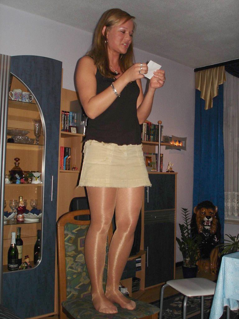 Panty Hose No Panties free threeway porn czech gangbanged