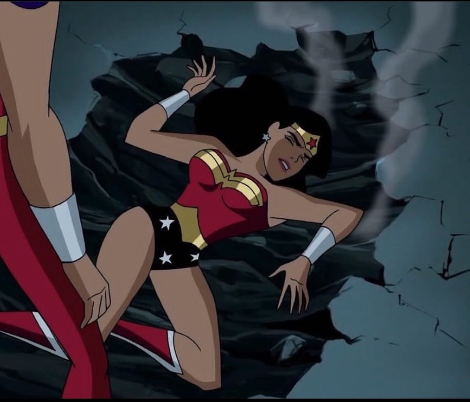 Wonder Woman Knocked Out black big tity skybri onlyfans leaks