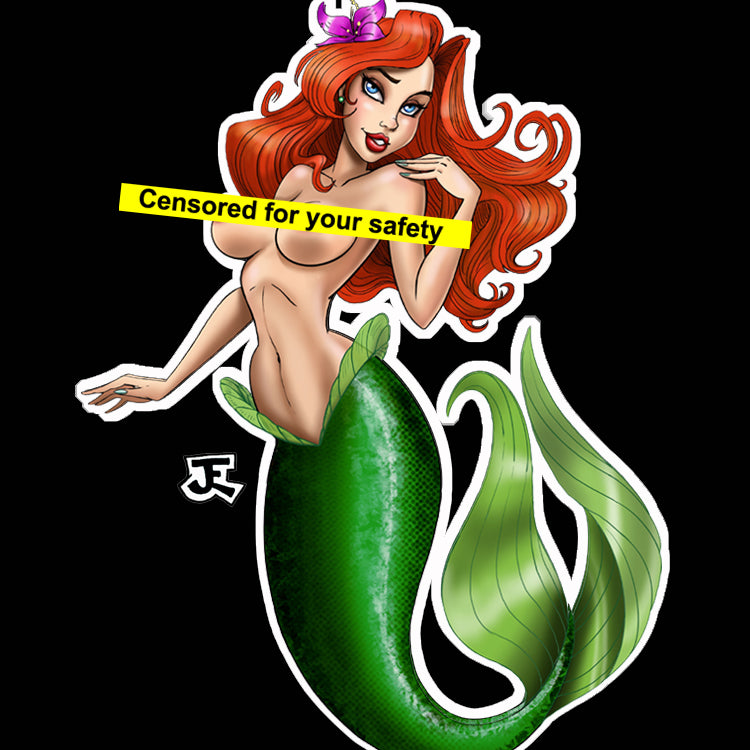 brandy lower add topless mermaids photo