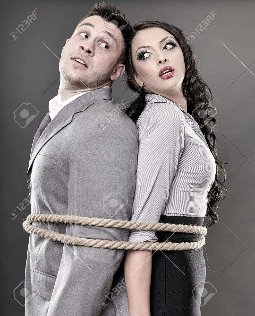 clement kam recommends couple tied together connie schrader add Melody melons photo