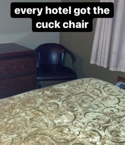 annette gunn add hotel cuck chair photo