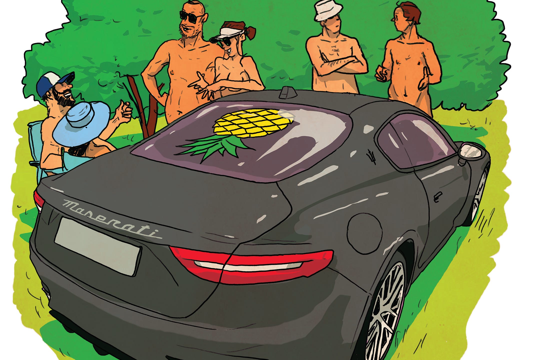 antonio tony hernandez add naked car show image