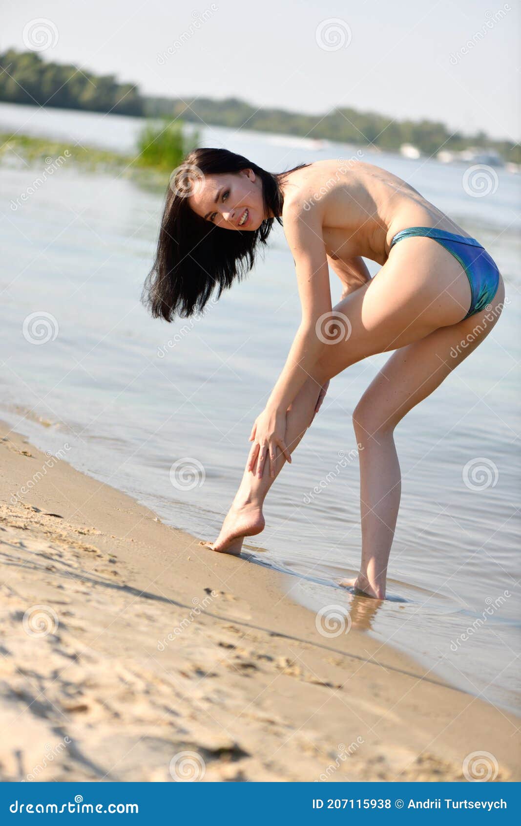 andrea aller add bare beach boobs photo