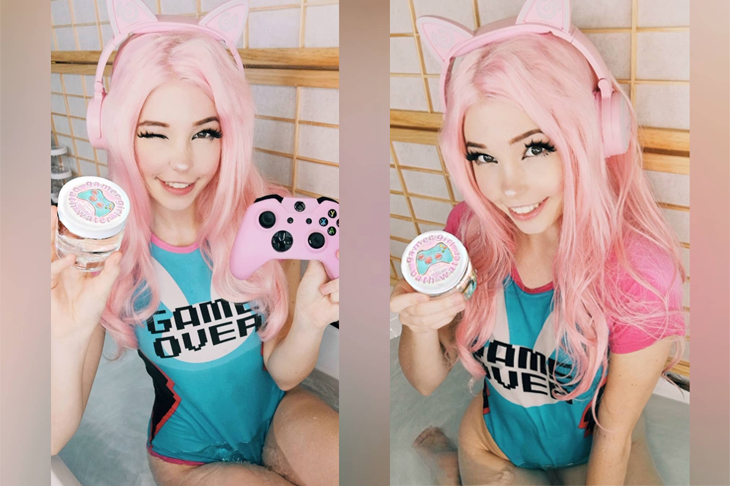 darren pack add belle delphine double image