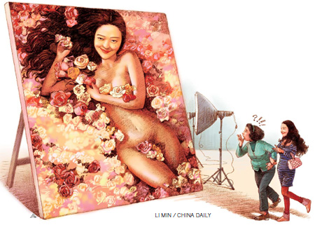 brad gale add chinese nudies photo