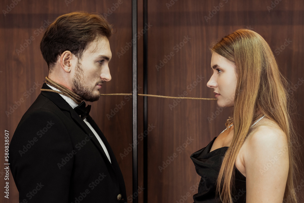alicia evrard recommends couple tied together carl adomaitis add couple tied together photo