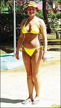 anagha dau add tiffany coyne bikini photo