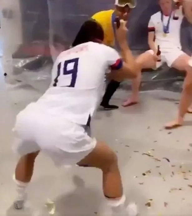 chad robin add alex morgan butt image