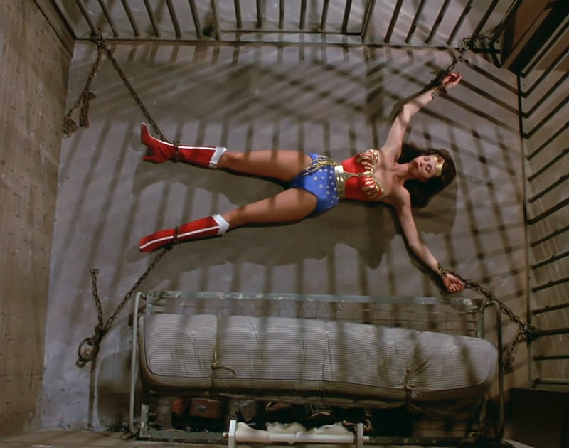 Wonder Woman Knocked Out slutty wife cuckold hubby slave