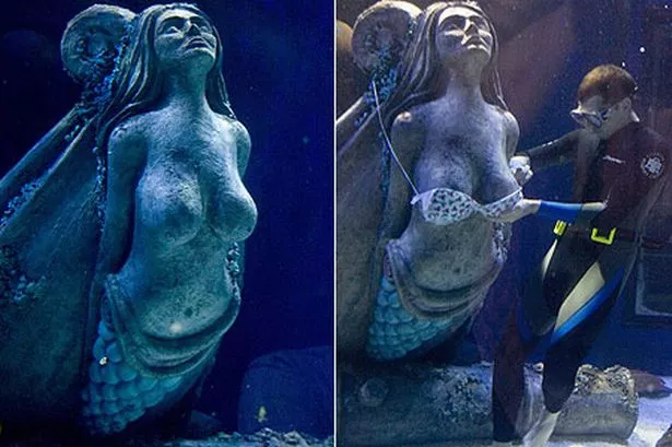 atikah rais add topless mermaids image