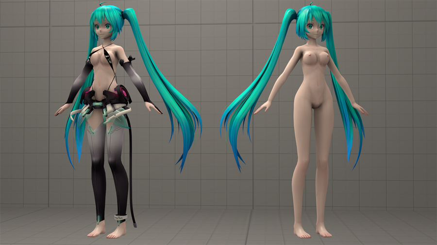 caleb larsen add miku miku naked image