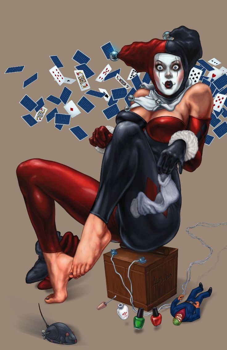 casey cundiff add harley quinn feet photo