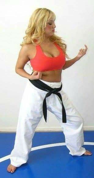 carrie ruthven add karate tits photo