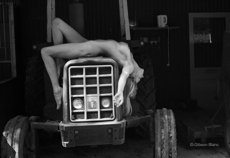 adrianna ellis add nude on a tractor photo