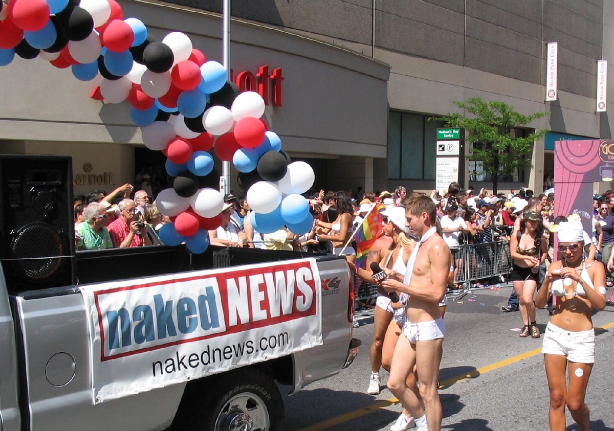 andy dray add pride parade naked photo