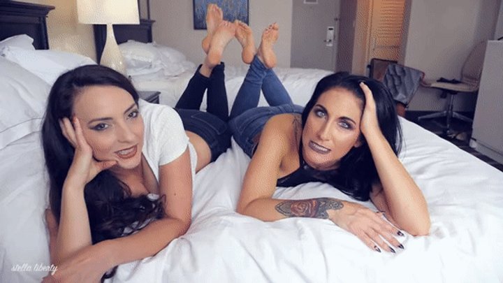 Stella Liberty Feet Joi luscious lopez porn star love her feet anal